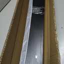 A - Frame Wooden Display Easel - Adjustable Lyre Beechwood Studio Easel Stand Holding Canvas Up to 90", Inclinable Artist Floor Painting Easel for Artwork Painting, Black, 25 Inches X 25 Inches X 61 Inches