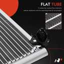A-Premium Air Conditioning Condenser Compatible with Toyota