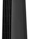 Vornado Rise 20H (2025) Whole Room Tower Heater for Home, 3 Heat Settings, Advanced Safety, Targeted Heating, 20 Inches Tall, Manual Control Dial, Heater for Bedroom, Office, and Home Use, Black