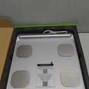 RunStar Smart Scale for Body Weight and Fat Percentage FSA&HSA Eligible, 8-Electrode Digital Bathroom Scale with BMI, Body Fat & Muscle Mass to 28 Body Composition and Printable Body Analysis Report (Silver)