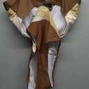 Verdusa Women's 2 Piece Plus Size High Waisted Bikini Sets Patchwork Full Coverage Bahting Suits, 1XL