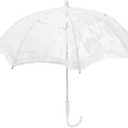 STOBOK Vintage Lace Umbrella, 50x42cm, White, Suitable for Weddings, Parties, Camping, Travel