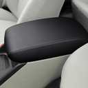 AOMSAZTO Armrest Cover for Civic Honda 2012-2015 Black Center Console Pad for Civic, Black Line 