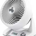 Vornado 533DC Energy Smart Small Air Circulator Fan with Variable Speed Control, White