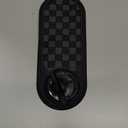 Multifunction Car Anti-Slip Mat,360 Rotatable Multifunctional Car Dashboard Mobile Phone Holder with Temporary Parking Number,Large Pad for Phones Sunglasses Keys Gadgets(Black-Gray) (Grey)