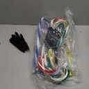 Anordsem Solar Christmas Decorations Outdoor: 21" Candy Cane Stake Lights 12 Pack - Waterproof LED 8 Colorful Lighting Models for Pathway Yard Garden Xmas Decor - 2026 New Year Gifts for Homeowners (Multicolor)