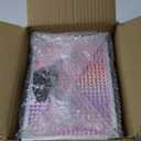 Hododou Girls Jewelry Box Organizer with Drawer & Mirror, Shiny Pink Style Lockable Storage Case for Kid or Little Girls Jewelry and Hair Accessories