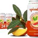 Spindrift Mango Black Tea Can 12 Ounce, Pack of 24, Best Before 10/21/25