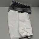 Airbrush Paint Spray Booth,with Filter & Curtain 15 inch Portable Spray Paint Booth Tool, Tool for DIY Projects, White (15inch)