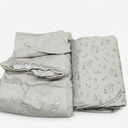 KeaBabies 2-Pack Organic Crib Sheets for Boys, Girls - 52x28 Fitted Crib Mattress Sheet Neutral, Breathable Jersey Cotton Cover for Baby Bed, Toddler Mattress, Soft & Cute Prints (Pine Grove)