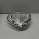 Auledio Iron 2-Tier Countertop Fruit Vegetables Basket Bowl Storage With Banana Hanger, Black, 64 ounces