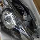 GXYWADY Headlights Assembly Black Housing Clear Lens Projector Replacement for Sonata 2011 2012 2013 2014 Headlamps Pair Driver and Passenger Side