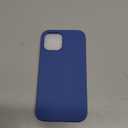 Miracase Compatible with iPhone 12 Case and iPhone 12 Pro Case, Liquid Silicone Gel Rubber Full Body Protection Shockproof Drop Protection Phone Case for iPhone 12/12 Pro 6.1 inch, Azure Blue