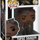 Funko Pop Rocks: Tupac - Vest with Bandana - Collectable Vinyl Figure - Gift Idea - Official Merchandise - Toys for Kids & Adults - Music Fans - Model Figure for Collectors and Display (One-Size)