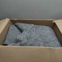 Felt Rug Pad - 1/2 5x7 Foot Extra Large Area Liner for All Floors and Trims, Thick Pad for Hardwood Floors Under Rugs, Keeps Rugs Softly and Securely in Place