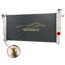 Aluminum Radiator for 1994-2002 Dodge Ram 2500/Ram 3500 5.9L L6 Diesel V8 Gas 1995 1996 1997 1998 1999 2000 2001 Radiators 3 Row Core