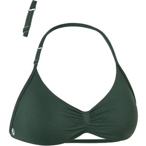 AUROLA Influence Adjustable Strappy Sports Bras for Women,Low Support Seamless Backless Padded Straps Impact Yoga Gym Bra (X-Small, Eden Green)