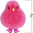 ArtCreativity 3 Inch Chicken Puffer Toys for Kids (Pack of 12) Chick Surprise Toys for Filling Easter Eggs, Easter Party Favors, Egg Hunt Supplies, Stress Relief Toys for Kids, Assorted Neon Colors