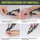 WORKPRO 12V Cordless Rotary Tool Kit, 5 Variable Speeds, Powerful Engraver, Sander, Polisher, 114 Easy Change Accessories, Craft Tool for Handmade and DIY