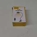 Glocusent Clip on Light, 72-LED Clip on Lamp with Amber Night Light, 3 Colors & 5 Brightness Bed Lamp, 30-Min Auto Off Timer, Perfect Eye Caring Reading Lamps for Bed/Bunk Bed