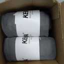 Kebada W1 Work Gloves for Men and Women, PU Coated Safety Gloves with Grip, Touchscreen, Ideal for Warehouse Package Handling, Construction, Gardening, 12 Pairs Gray Medium (Light Grey)