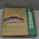 Lithonia Lighting Compact Pro Round LED High Bay Light, accesorio de iluminacin de techo, ajustable 12000/15000/18000 lmenes, seleccionable 4000K/5000K, UVOLT 120-347V, negro (CPRB ALO13 UVOLT SWW9