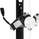 Rear Passenger Side Window Regulator with Motor Replacement for 2000 2001 2002 2003 2004 2005 2006 BMW X5 E53 Sport Utility, Right, 741-413