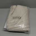 Chyhomenyc Curtains 63 Inch Length 2 Panels, Light Filtering Faux Linen Slub Textured Soft Airy Living Room Curtain, Elegant Rod Pocket Window Curtains for Bedroom, Each 42Wx63L, 2PCS, Linen Color