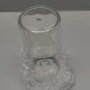 Wikapy Bedside Water Carafe and Glass Set With Silicone Coaster for Nightstand, Bedroom, 18 OZ Clear Mouthwash Dispenser for Bathroom