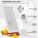 NEW Upgraded Refrigerator LED Light Set - Compatible with Whirlpool, Kenmore, Maytag, and KitchenAid Refrigerators - Includes 1 Pc W10515058 & 2 Pcs W10515057 - Replaces WPW10515057, WPW10515058