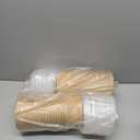 50 Pcs 32 Oz Large Paper Bowls with Lids, Disposable Soup Serving Bowls Bulk Party Supplies for Hot/Cold Food, Soup (32 OZ)