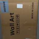 Framed Large William Morris Canvas Wall Art Set of 3, Vintage Nature Floral Artwork Prints, Boho Neutral Botanical Wall Decor for Living Room, Bedroom, Hallway and Office, Total Size 30x60