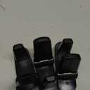 Door Lever Lock (3 Pack) Prevents Toddlers from Opening Doors. 3.25" L * 1.5" W * 4.5" H Easy One Hand Operation for Adults. Durable ABS with 3M Adhesive Backing. Simple Install (Black)