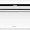 Brabantia Rectangular Fall Front Bread Box | Brilliant Steel | Large Metal Front Opening Bread Store for Kitchen Countertop | Flat Top for Extra Storage, Magnet Closing Lid | Fits 2 Loaves