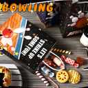 Kolldenn 24 Pcs Bowling Party Favors Bags Bowling Ball Goodie Gift Paper Bags with Handles Sport Candy Treat Pouch for Ball Birthday Party Decorations Supplies