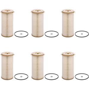 2020PM-OR Fuel Filter Pack of 6, for Racor 1000FG/1000F Replacement Cartridge Element 30 Microns, Replaces# MD551, FS20203, CS10965, L2020F-30, P552020, 86437, 86791