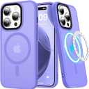 LUMARKE Strong Magnetic for iPhone 12 Pro Max Case - Military-Grade Drop Tested - Built-in Kickstand Shockproof Protective Phone Cover 6.7 for Women and Girls- 