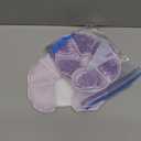 NEWGO Breast Ice Pack 2 Pack Gel Ice Pack for Breast Surgery, Reusable Nursing Ice Pack Hot or Cold Therapy Breast Pad for Breastfeeding, Engorgement Relief (Purple)