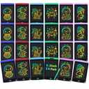 24 Pack LCD Writing Tablet for Kids 8.5 inch LCD Writing Board Erasable Colorful Doodle Board Drawing Tablet Educational Learning Toys Birthday Gifts for Kids Age 3 4 5 6 7 8 9(Rounded Corner)
