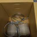 O'SKOOL 2-1/2" Dust Collection Steel Port, 2 Pack, for 4-inch Magnetic Dust Collection Coupler (Magnetic Port is not Included)