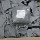 Travel Trailer RV Cover 16-18 FT, Upgraded 7 Layers Top Waterproof Camper Cover, Heavy Duty Toy Hauler RV Cover for Winter Snow with Tongue Jack Cover, Gutter Covers