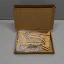 RattanView 1 Pcs Wood Plate Stand for Display 9 Inch Plate Holder Display Frame Picture Photo Card Tabletop Decorative Stand