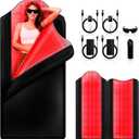 INTEO Dual Red Light Therapy Mat Full Body, 74'' x 34'' Whole Infrared Light Therapy 3 Modes Intensity Red Light with 9 Timing Function, 660nm 850nm Home Red Light Blanket for Body Skin Muscle Joint