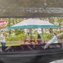 Coleman 13x13ft Instant Canopy Sun Shelter, Portable Shade Tent Sets Up in 3 Minutes, Vented Roof for Airflow & UPF 50+ Sun Protection, Great for Beach, Park, Tailgating, Camping, Backyard & More