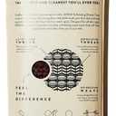 GOSHI Exfoliating Shower Towel - Rip-Resistant Exfoliating Washcloth for All Skin Types - Brick Red - Made in Japan