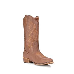 IUV Cowboy Boots For Women Western Boots Cowgirl Boots Pull On Pointy Toe Mid Calf Boots 8