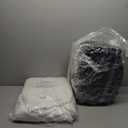 Homguava 4 FT Bean Bag Chair,4' Big Bean Bag,Large Bean Bag Chairs for Adults with Memory Foam Filled,Comfy Beanbag Chairs Soft Bean Bag Sofa with Dutch Corded Plush Cover-White