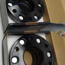 KSP 6X5.5 Wheel Spacers for Silverado Sierra,1.5"(38mm) Real Forged Spacers with 78.1mm Hub Bore M14x1.5 Studs fit for Tahoe Avalanche Express Suburban Sierra Yukon (black)