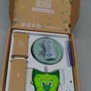 autobrush Kids Electric Toothbrush  Only ADA Accepted U-Shaped Toothbrush, Clinically Proven Up to 5.1X Better Cleaning, 30 Seconds, Full-Mouth 360 Coverage, LED Lights, Music, Ages 6-8, Dinosaur