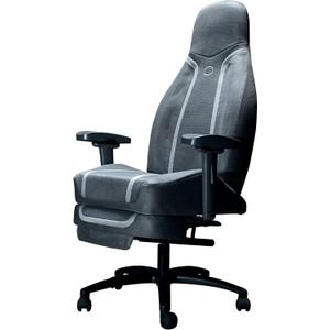 Cooler Master Synk X Lunar Gray Ergonomic Real-Time Tactile Immersion Chair, Retractable Leg Rest, All-in-one Controller, Breathable Fabric, Stable Rolling Base, Solid Structure (IXC-SX1-I-US1)
